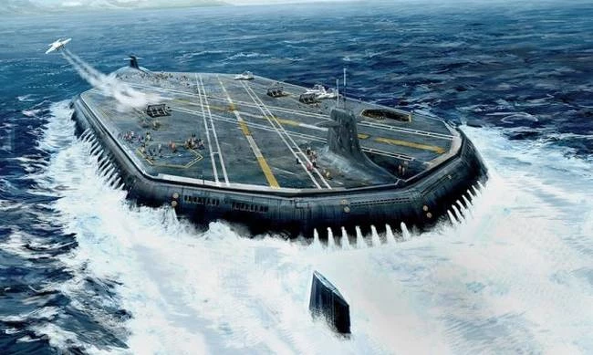 Απίστευτο: Ετσι θα είναι το υπερ-αεροπλανοφόρο που σχεδιάζει η Ρωσία